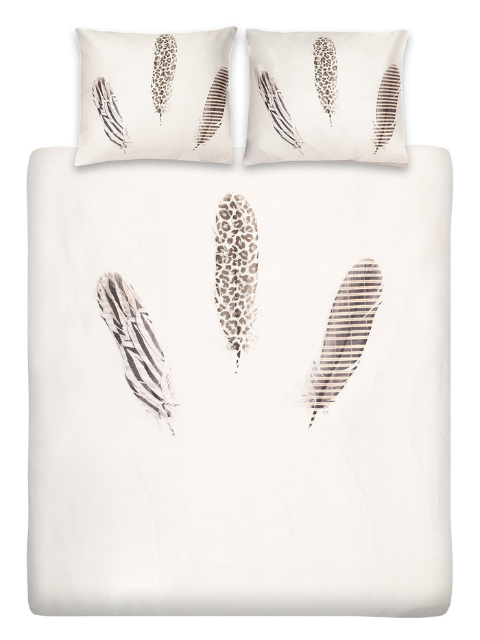 Ten Cate Katoensatijnen Dekbedovertrek - 240x200|220 - Megan Naturel