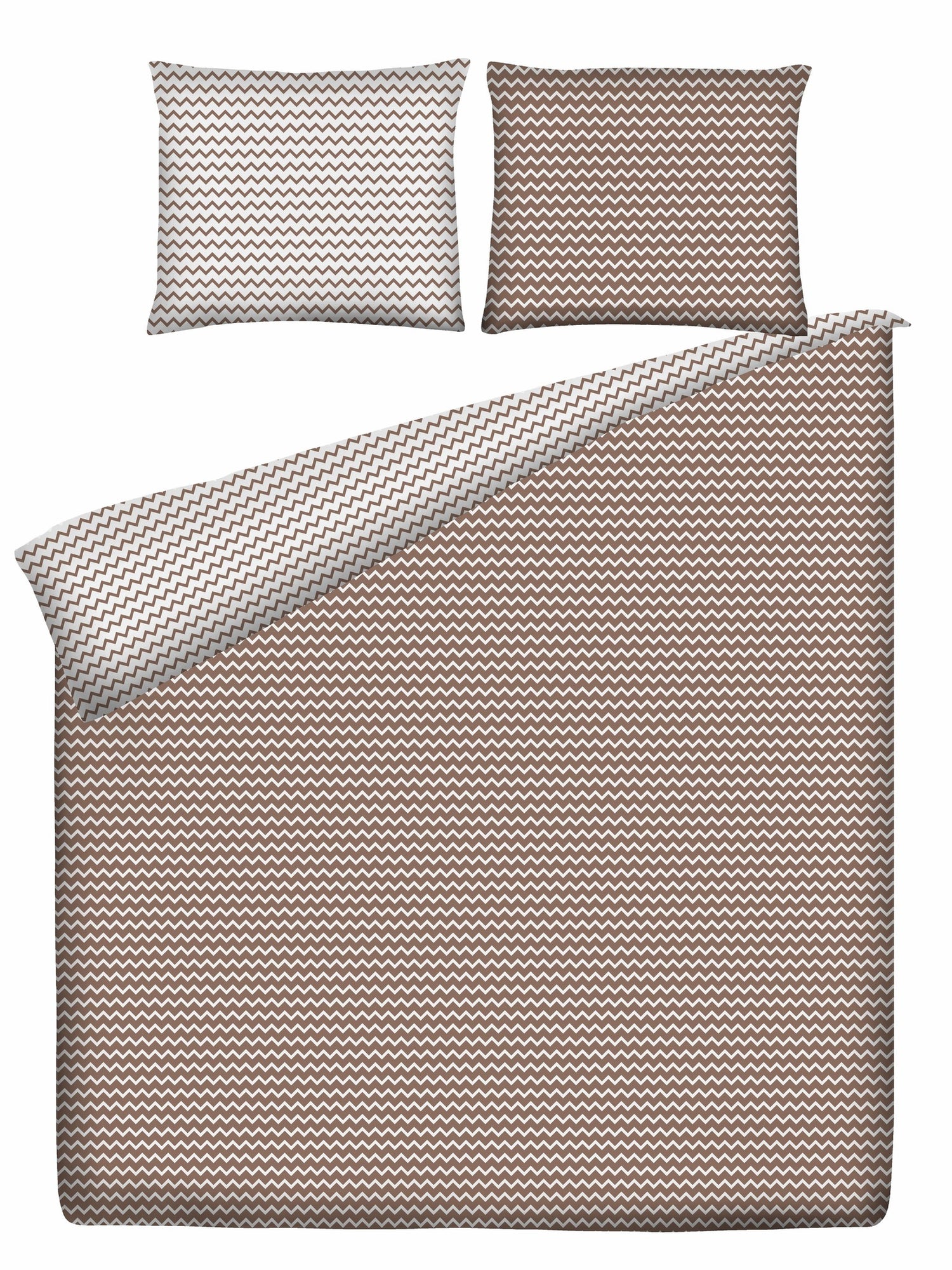 Ten Cate Katoenen Dekbedovertrek - 200x200|220 - Jazz Taupe Naturel