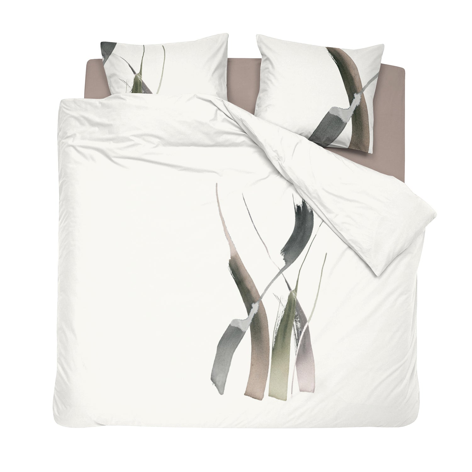 Damai dekbedovertrek Poise - Katoen - 200x200|220 cm - Off White