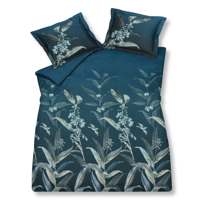 Vandyck Dekbedovertrek BREEZE Nightblue 240x220 cm (satijnkatoen)