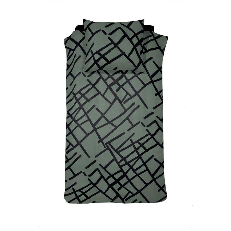 Damai Kline Dekbedovertrek 140 x 200|220 cm - Groen