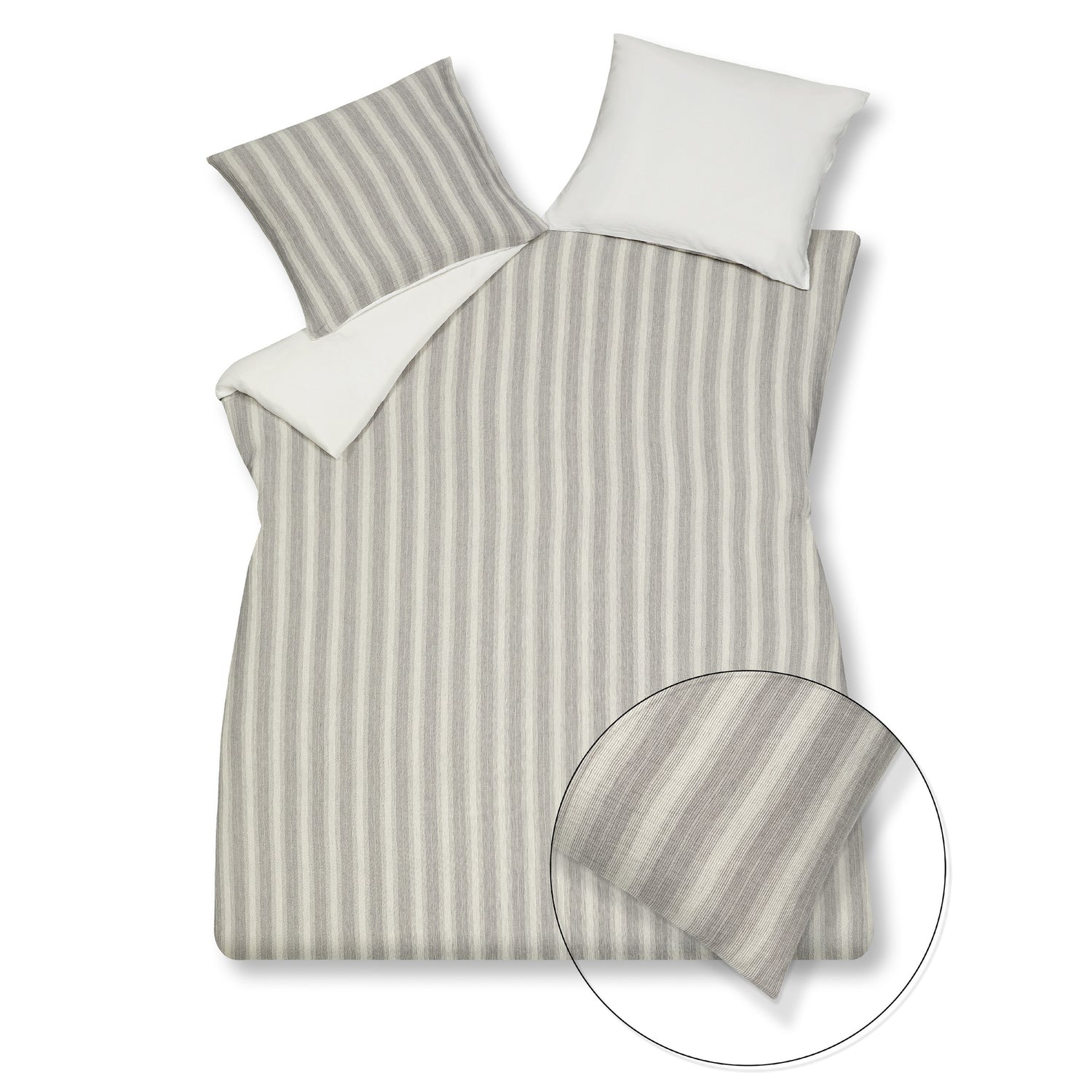 Vandyck Dekbedovertrek HOME 87 Grey 200x220 cm (katoen)
