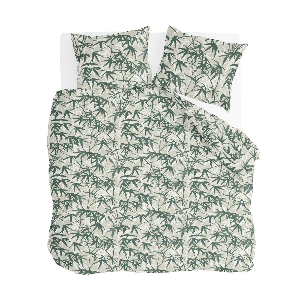 Byrklund - Dekbedovertrek Enjoying Bamboo - 200x220 - Groen