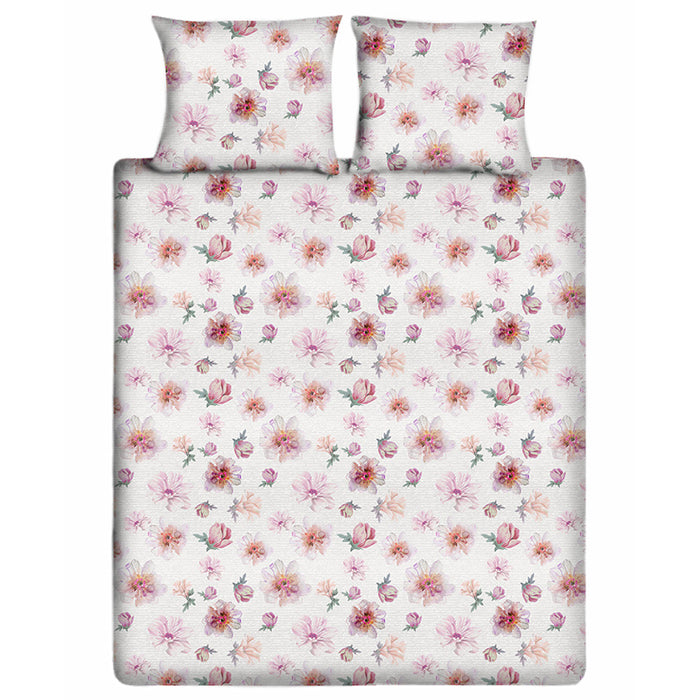 Ten Cate Katoenen Dekbedovertrek - 240x200|220 - Pastry Pink