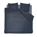 Damai Basha Dekbedovertrek 200 x 200|220 cm - Indigo