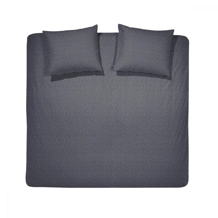 Damai Dekbedovertrek Katoen Scale steel blue