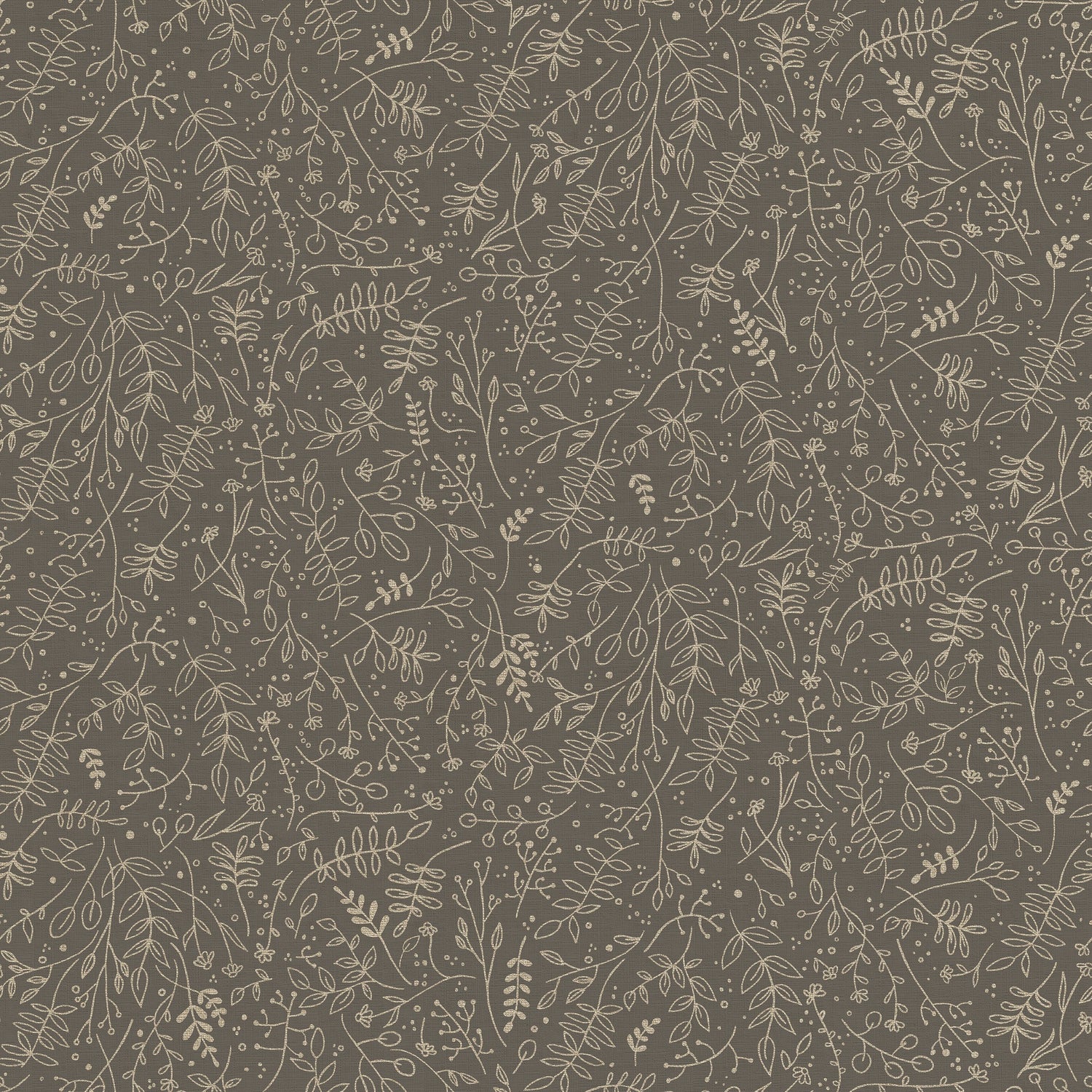 vtwonen vliesbehang Twigs Soil Gold