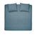 Cinderella dekbedovertrek Lyn  - Katoen - 200x200|220 cm - Petrol