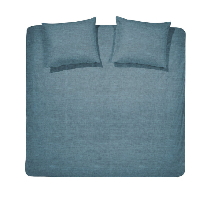 Cinderella dekbedovertrek Lyn  - Katoen - 200x200|220 cm - Petrol