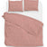 Zo Home Dekbedovertrek Katoen Lino Linnen Look old rose