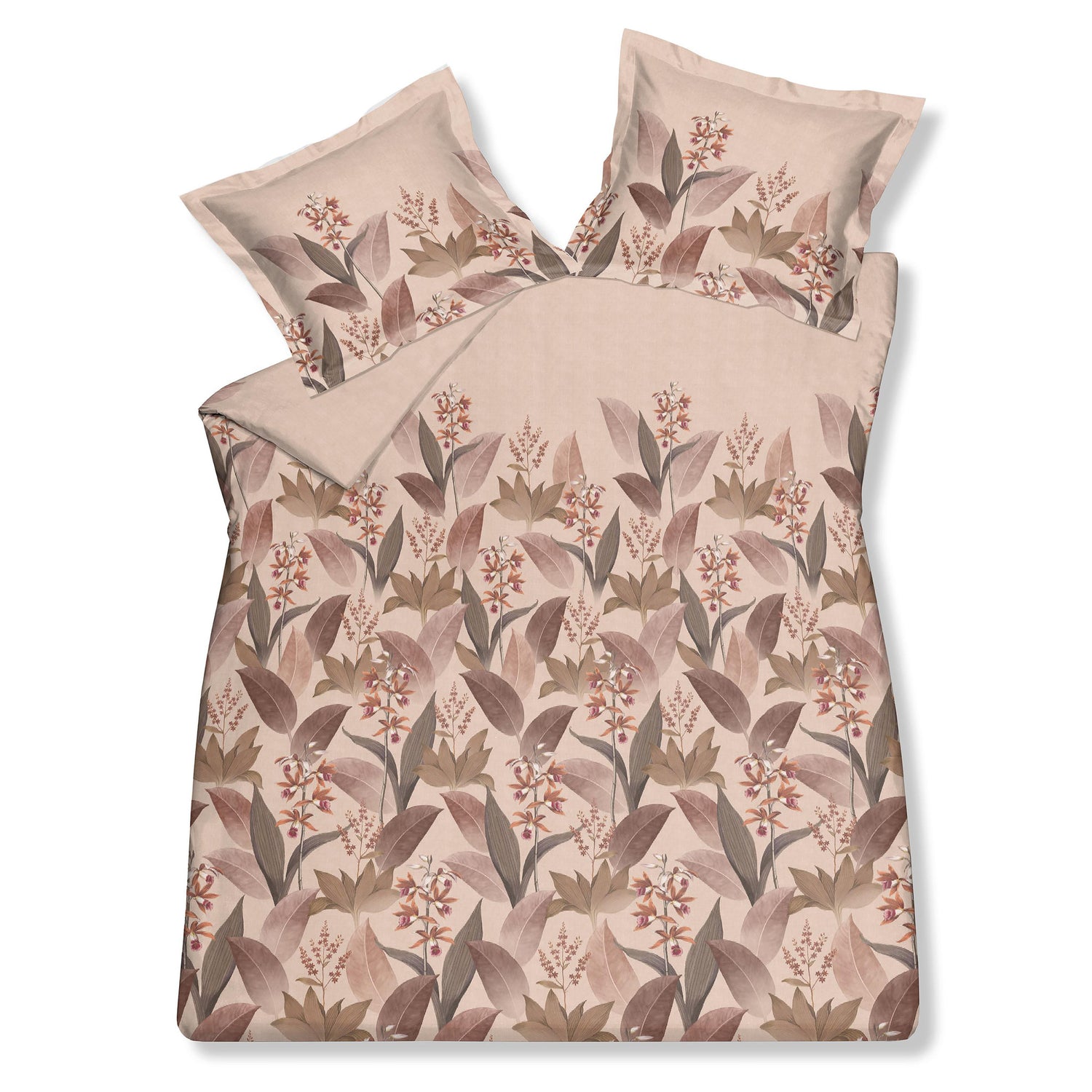 Vandyck Dekbedovertrek PLANTSOME Old Rose 200x220 cm (satijnkatoen)