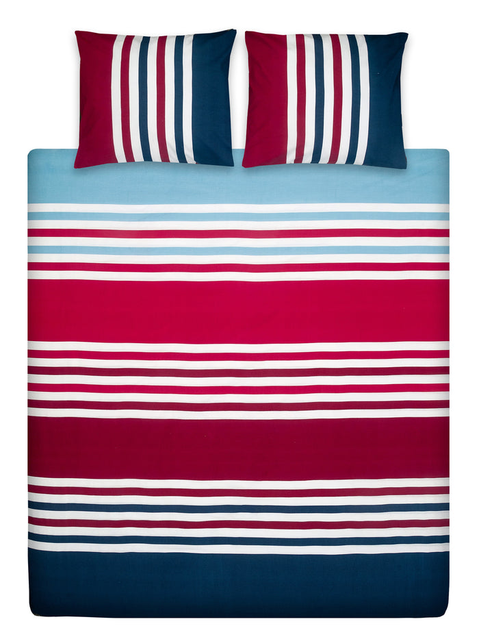 Ten Cate Katoenen Dekbedovertrek - 240x200|220 - Trone Stripe