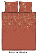 Ten Cate Katoensatijnen Dekbedovertrek - 240x200|220 - Bloesem Spice