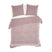 Zo!Home Velluto dekbedovertrek 240x220 - shady pink