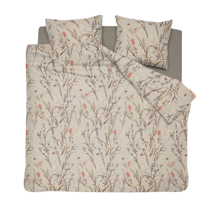 Cinderella Myrtle - Dekbedovertrek - Satijn - 240x200|220 cm - Sand