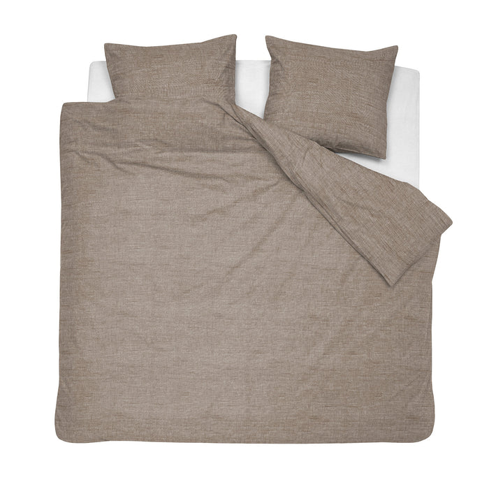 Cinderella dekbedovertrek Lyn - Katoen - 260x200|220 cm - Sand