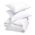 Yumeko overtrekset katoen satijn pure white 260x220 + 2|60x70