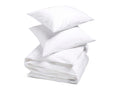 Yumeko overtrekset katoen satijn pure white 260x220 + 2|60x70