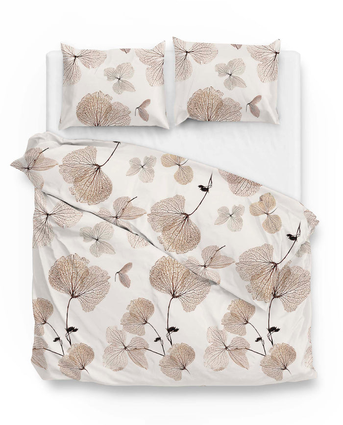 Zo Home Dekbedovertrek Flanel Pelia - naturel