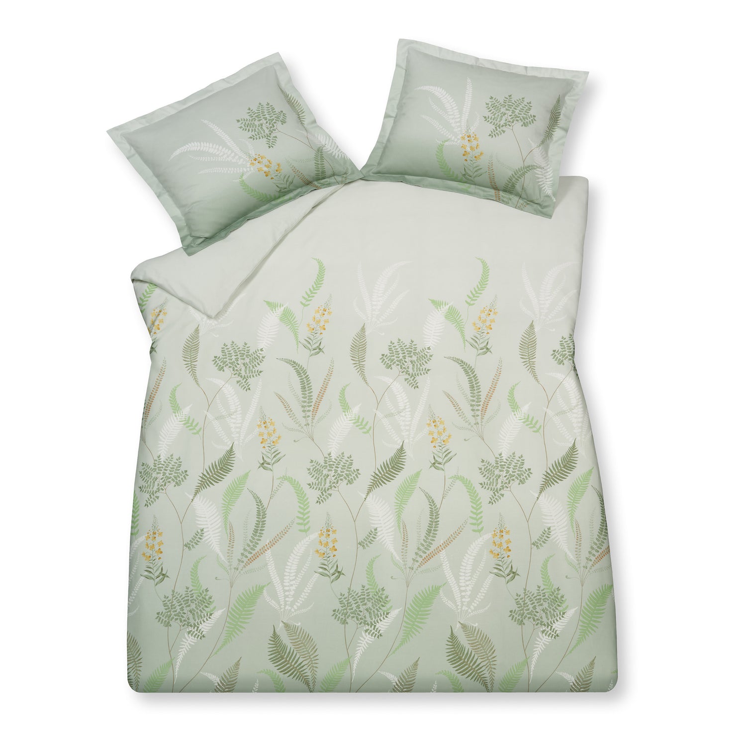 Vandyck Dekbedovertrek GREENERY Smoke Green 240x220 cm (satijnkatoen)