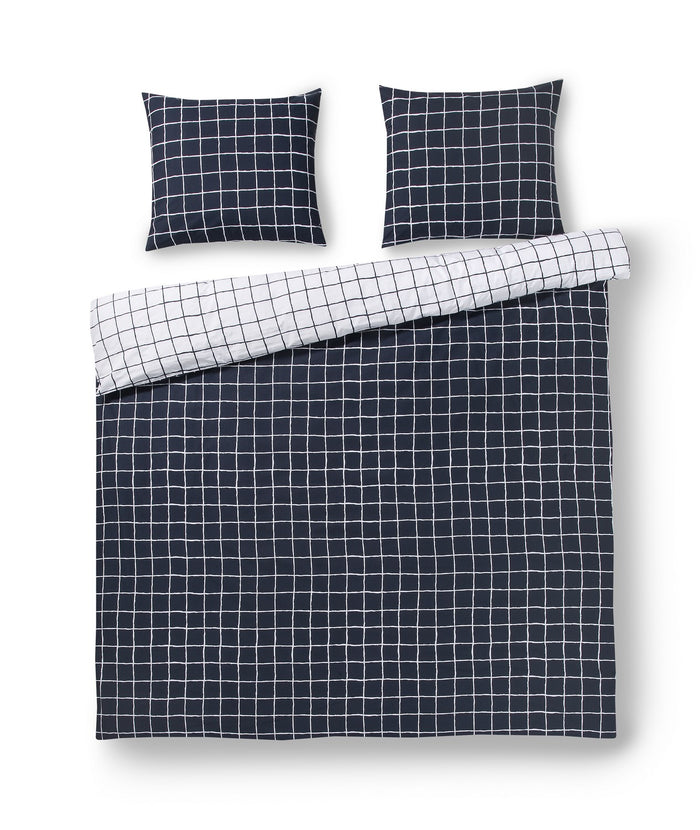 Dekbedovertrek Day Dream Katoen Pablo - navy