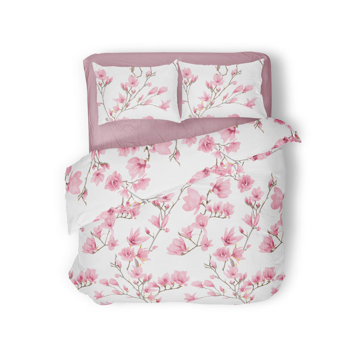 Elegance Dekbedovertrek Lena - licht roze