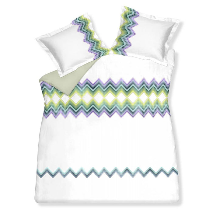 Vandyck Dekbedovertrek HERRINGBONE multicolor 200 x 200|220 cm