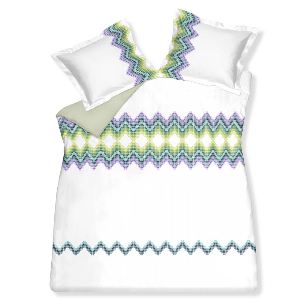 Vandyck Dekbedovertrek HERRINGBONE multicolor 200 x 200|220 cm