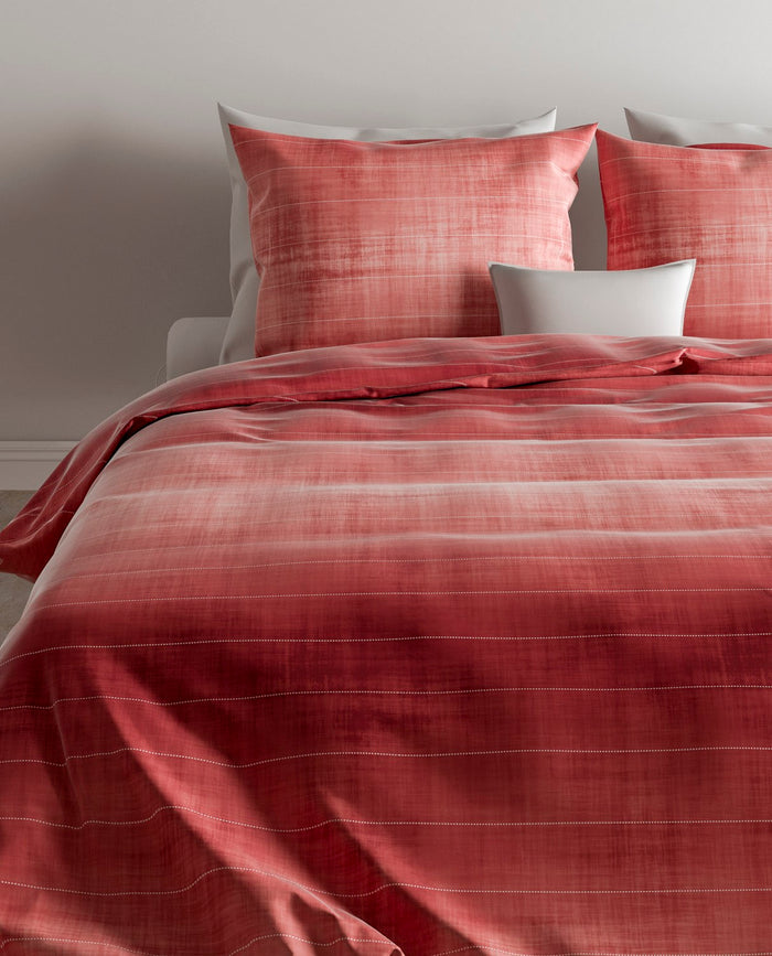 Zo Home Dekbedovertrek Katoen Rooney - rood