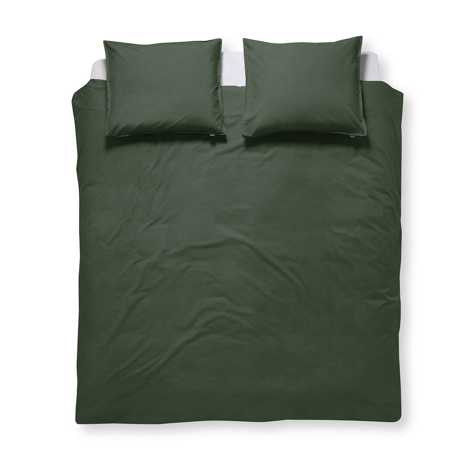 Damai dekbedovertrek Mik - Katoen - 200x200|220 cm - Green