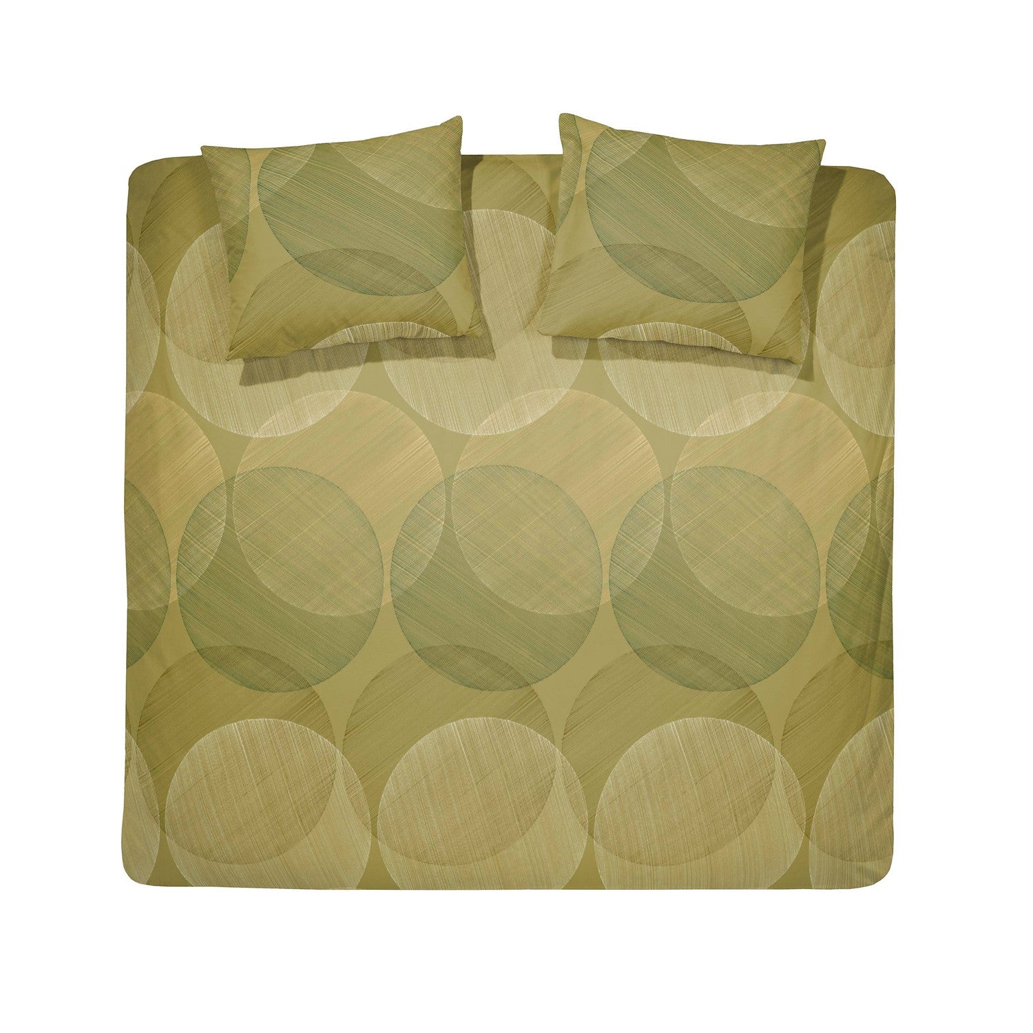 Damai Dekbedovertrek Katoen Foam - ochre