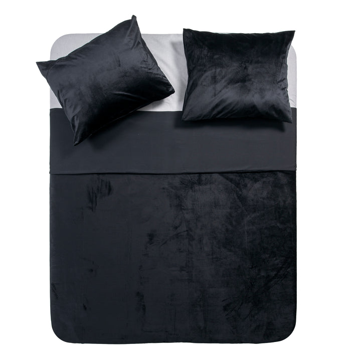 Y-NOT Fluweel Dekbedovertrek 200 x 220 cm