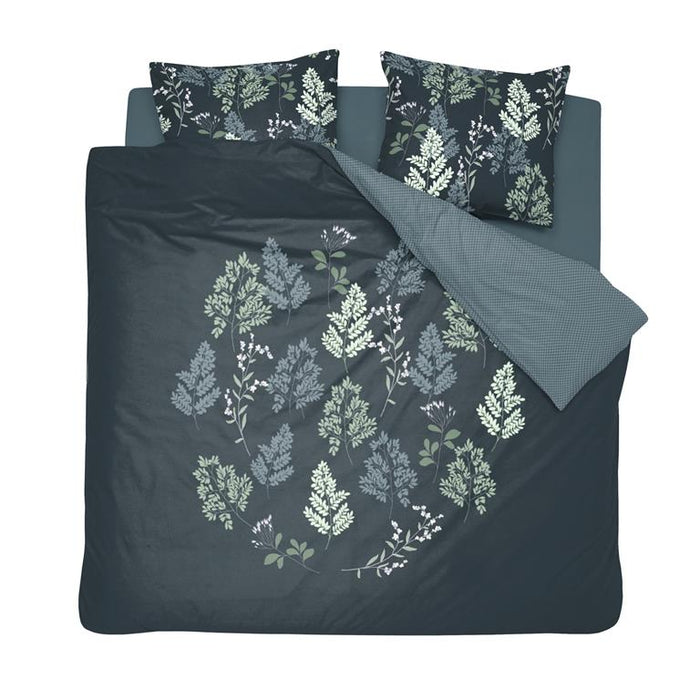 Cinderella Blueberry Dekbedovertrek 200 x 200|220 cm - Antraciet