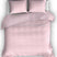 Flanellen Dekbedovertrek Duchesse Roze|Wit-240 x 200|220 cm
