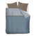 Beddinghouse Leith dekbedovertrek - Blue - Lits-jumeaux (240x200|220