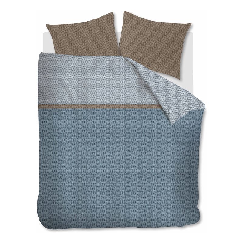 Beddinghouse Leith dekbedovertrek - Blue - Lits-jumeaux (240x200|220