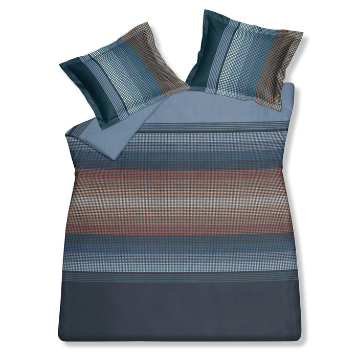 Vandyck Dekbedovertrek INFINITE MIRROR Storm Blue 240x220 cm