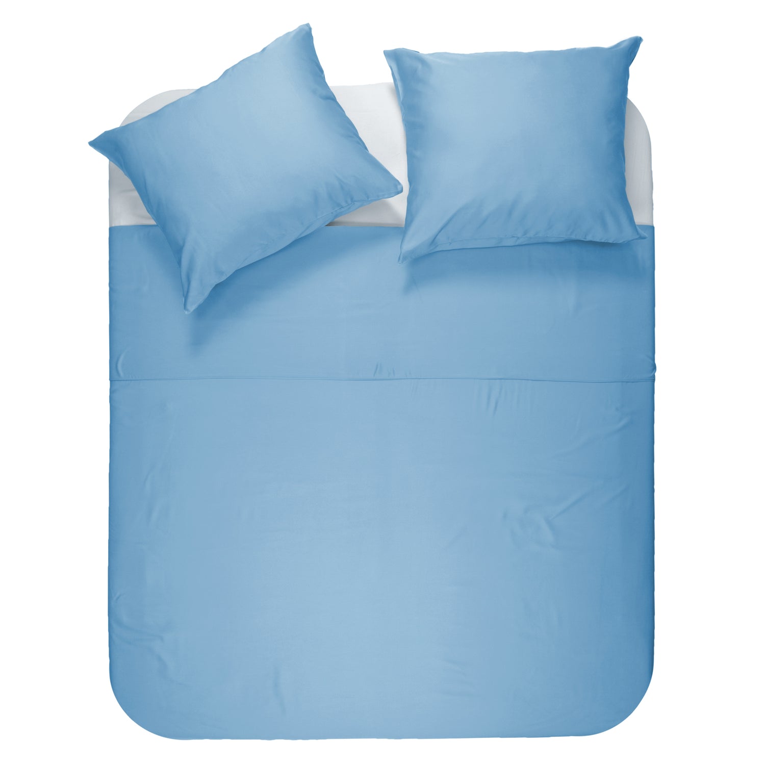 Cuddle Nature Bamboo Blue Dekbedovertrek 200 x 220 cm