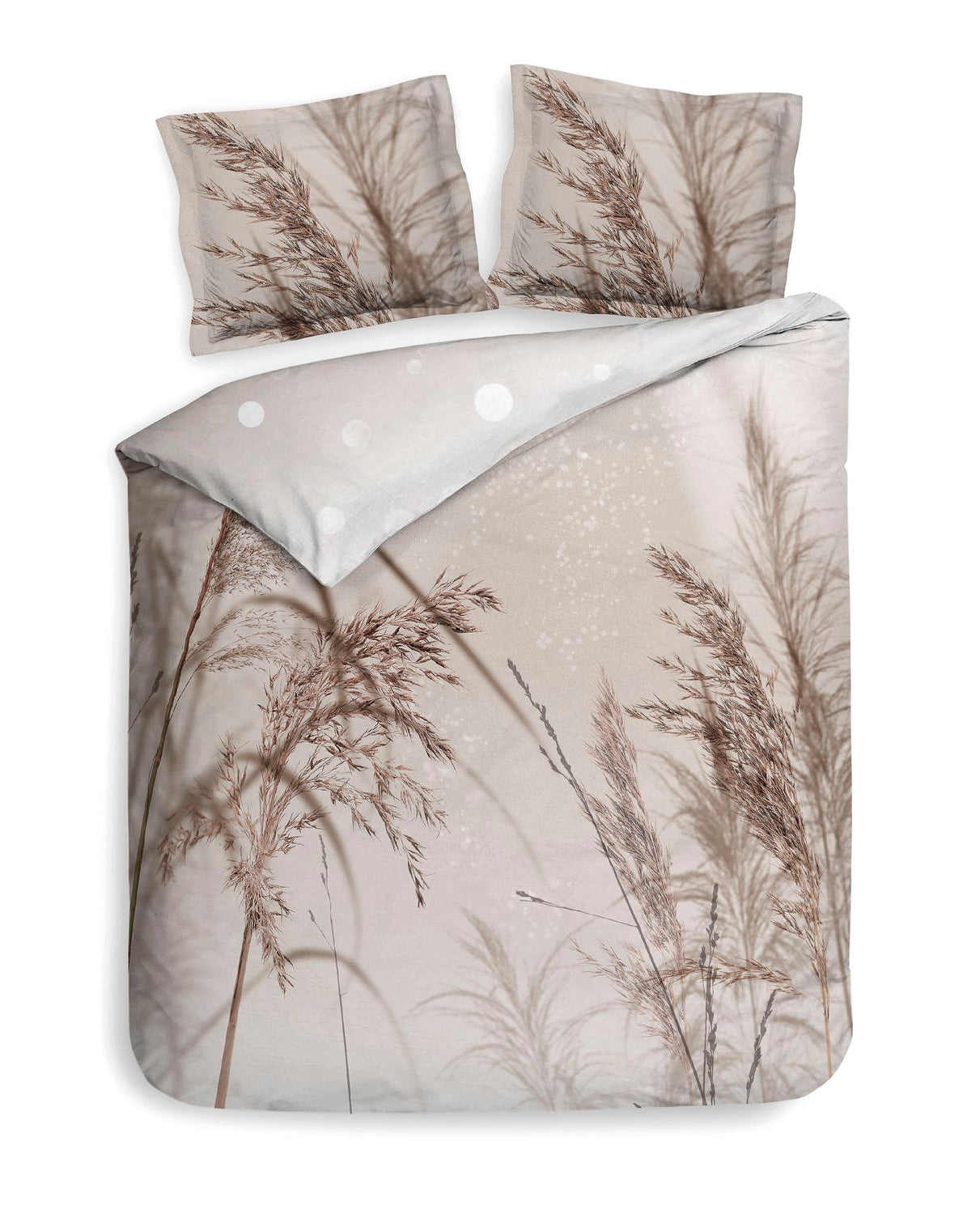 Heckett Lane Dekbedovertrek Katoen Twill Carlota - grijs