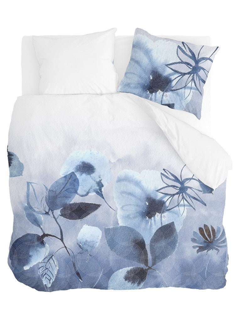Walra - Dekbedovertrek Sweet Mundane - 200x220 - Wit | Blauw