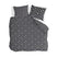 Walra - Dekbedovertrek Remade Turned Cones - 240x220 - Off Black