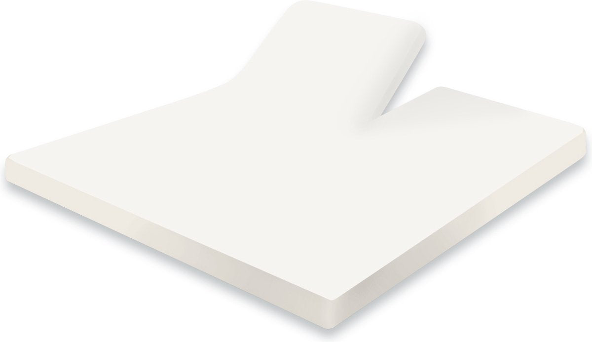 Elegance Elegance Aanbieding Splittopper Hoeslaken Jersey Lycra ecru