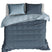 De Witte Lietaer Nickel dekbedovertrek - Blue Fog - Lits-jumeaux