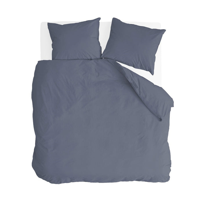 Byrklund - Dekbedovertrek Sleep Softly - 240x220 - Donker Blauw