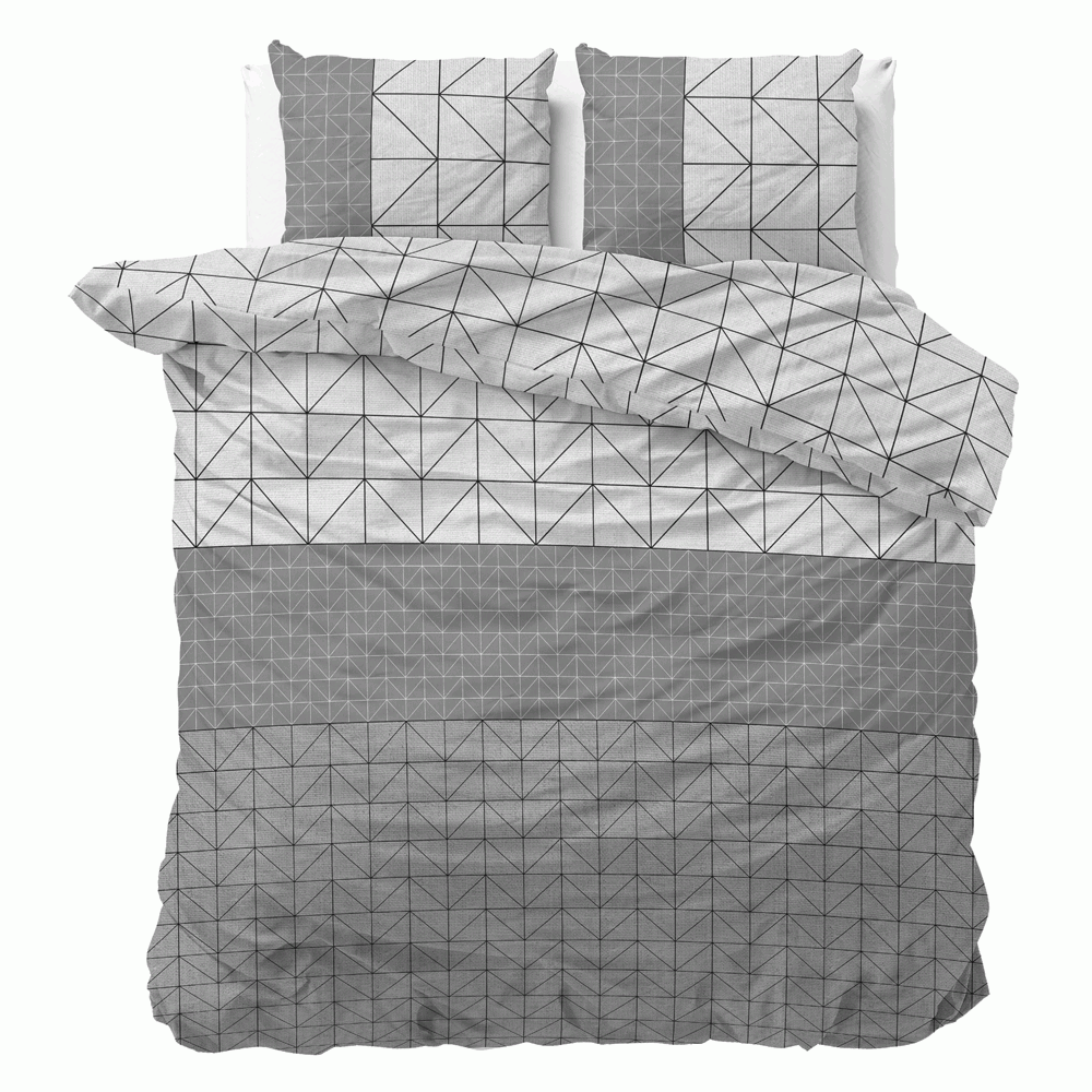 Sleeptime Flanel Gino Dekbedovertrek Grey-240x200|220