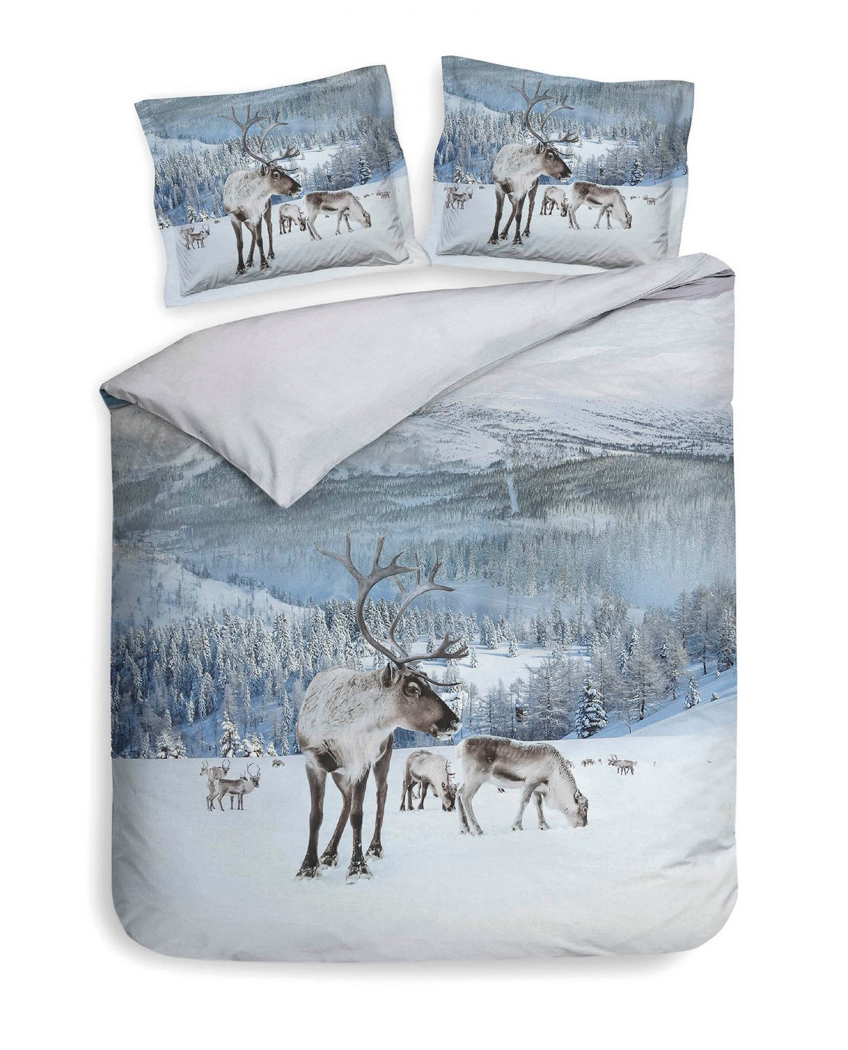 Heckett Lane Dekbedovertrek Katoen Satijn Doriane - wit