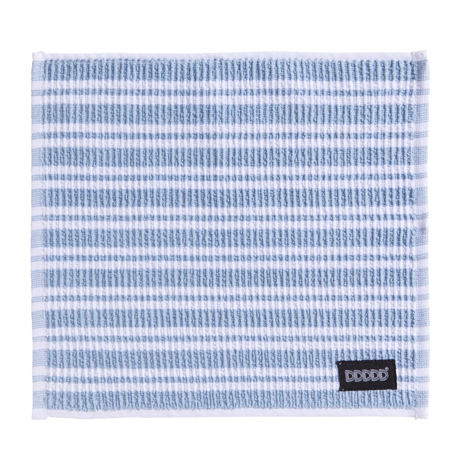 DDDDD vaatdoek Basic Clean - 30x30cm - Pastelblauw gestreept - 4 stuks
