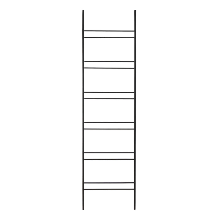 Mica Decorations Decoratie Ladder - L40 x H150 cm - Zwart