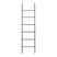 QUVIO Decoratieve ladder - 171 x 41,5 cm - Ijzer - Zwart