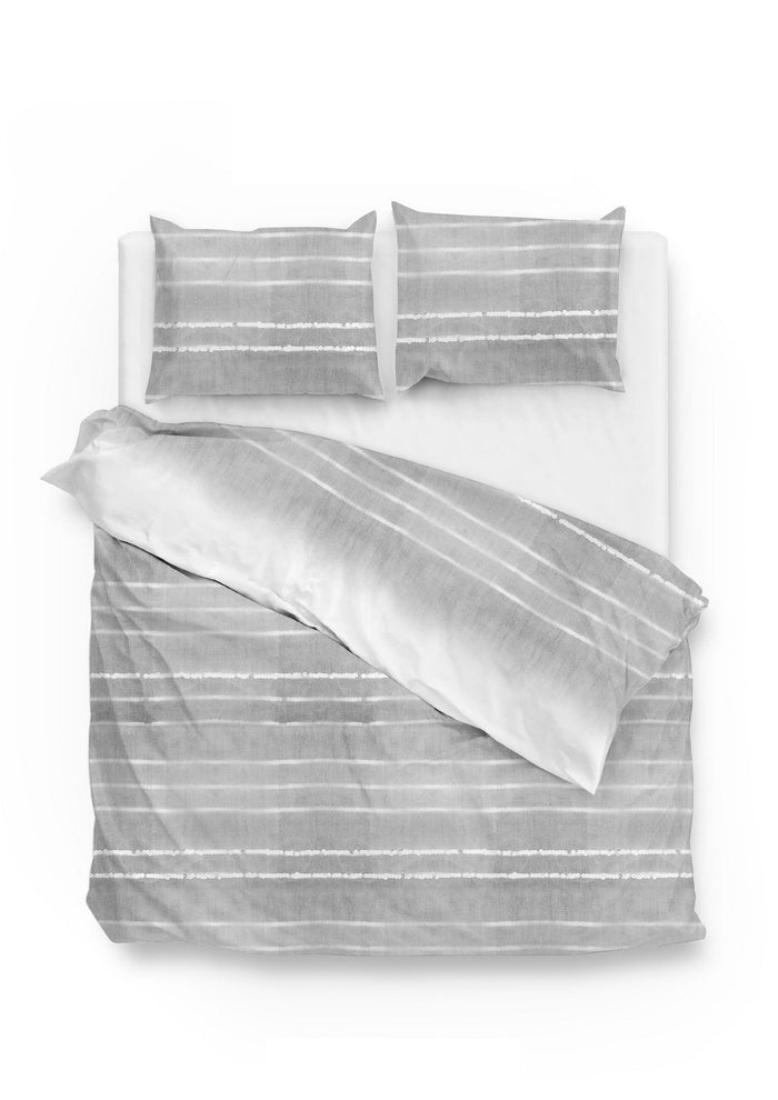 Zo Home Dekbedovertrek Katoen Zen - grijs